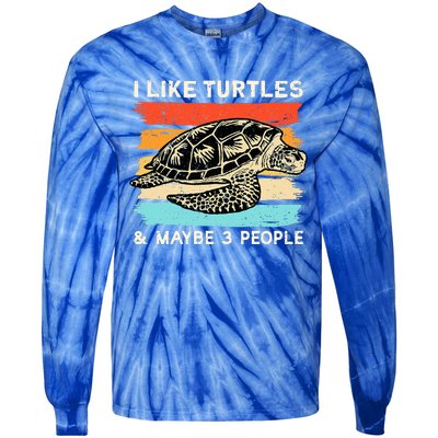 Turtle Lover, Turtle Art, Types Turtle, Turtle  Tie-Dye Long Sleeve Shirt