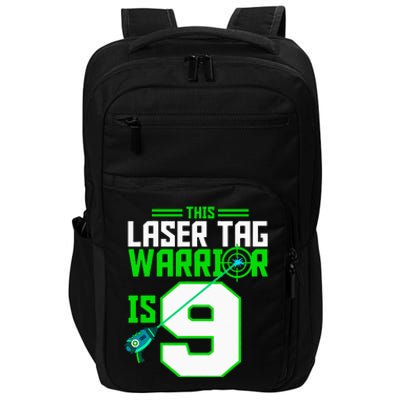 This Laser Tag Warrior Is 9 Gaming Birthday Party Impact Tech Backpack