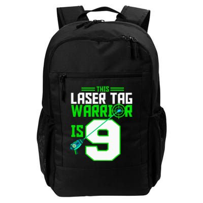 This Laser Tag Warrior Is 9 Gaming Birthday Party Daily Commute Backpack