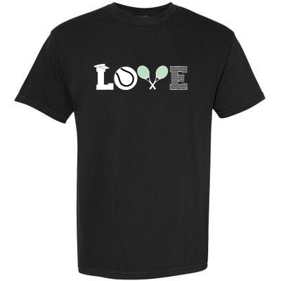 Tennis Love Tennis Fan Tennis Player Gift Tennis Lover Garment-Dyed Heavyweight T-Shirt