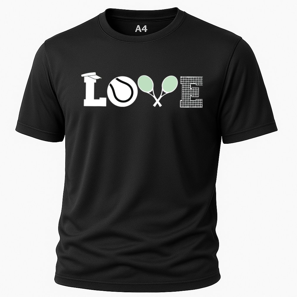 Tennis Love Tennis Fan Tennis Player Gift Tennis Lover Cooling Performance Crew T-Shirt