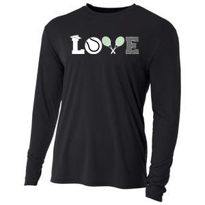 Tennis Love Tennis Fan Tennis Player Gift Tennis Lover Cooling Performance Long Sleeve Crew