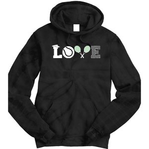 Tennis Love Tennis Fan Tennis Player Gift Tennis Lover Tie Dye Hoodie