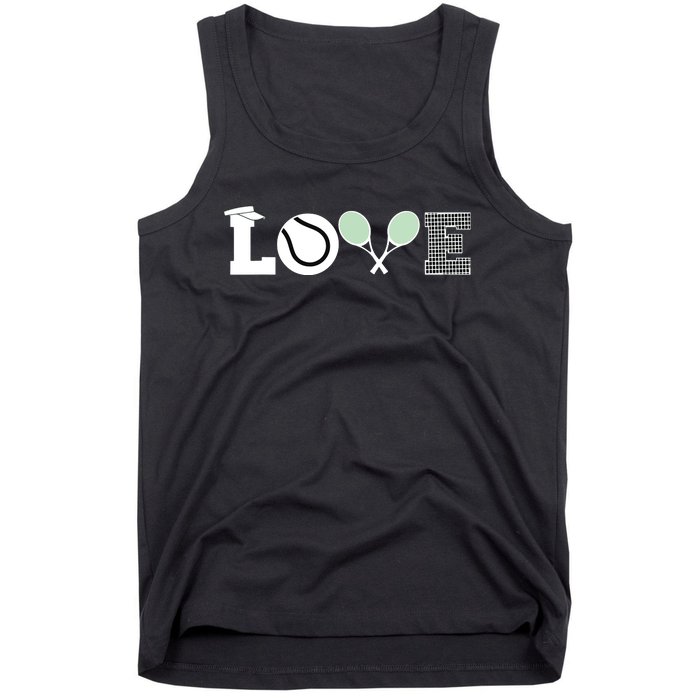 Tennis Love Tennis Fan Tennis Player Gift Tennis Lover Tank Top