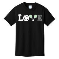 Tennis Love Tennis Fan Tennis Player Gift Tennis Lover Kids T-Shirt