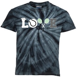 Tennis Love Tennis Fan Tennis Player Gift Tennis Lover Kids Tie-Dye T-Shirt