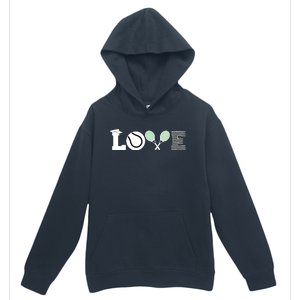 Tennis Love Tennis Fan Tennis Player Gift Tennis Lover Urban Pullover Hoodie