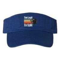 Too Legit To Split Funny Retro Bowling Team Unisex Blower Visor