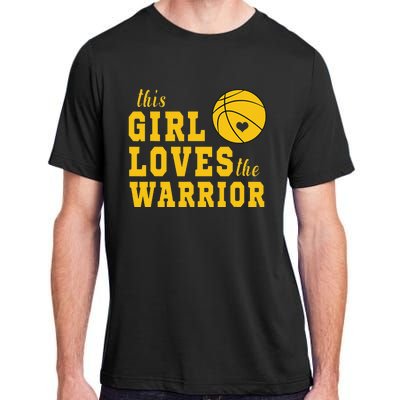 This Loves The Warriors Basketball Adult ChromaSoft Performance T-Shirt