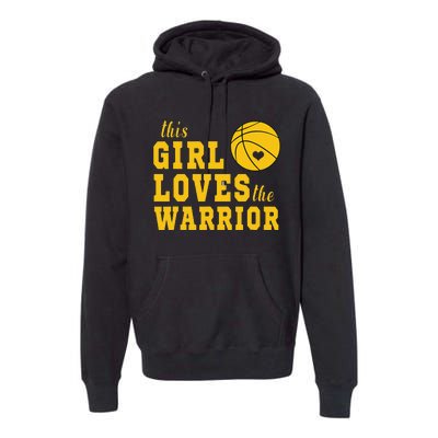 This Loves The Warriors Basketball Premium Hoodie