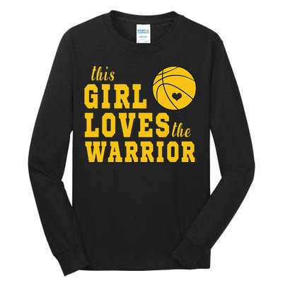 This Loves The Warriors Basketball Tall Long Sleeve T-Shirt