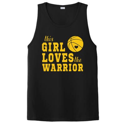 This Loves The Warriors Basketball PosiCharge Competitor Tank