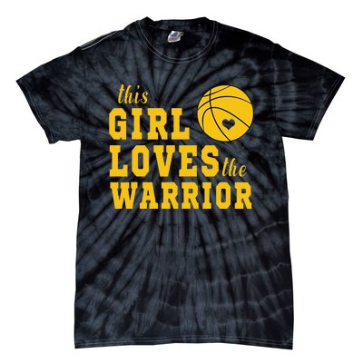 This Loves The Warriors Basketball Tie-Dye T-Shirt