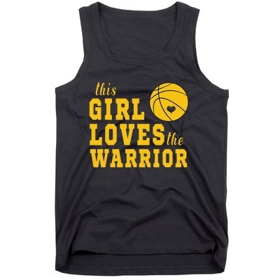 This Loves The Warriors Basketball Tank Top