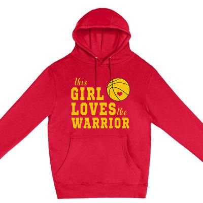 This Loves The Warriors Basketball Premium Pullover Hoodie