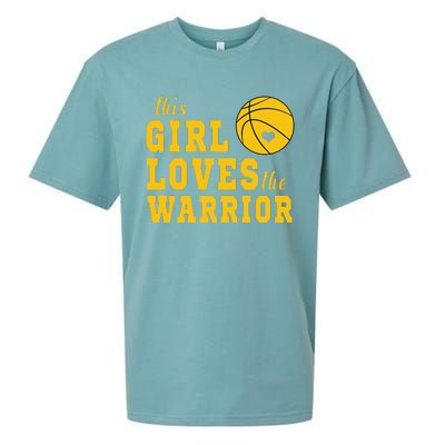 This Loves The Warriors Basketball Sueded Cloud Jersey T-Shirt