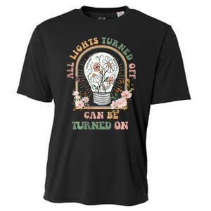 The Light That Turns Off Can Be Turned Back On 2 Sided Cooling Performance Crew T-Shirt