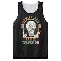 The Light That Turns Off Can Be Turned Back On 2 Sided Mesh Reversible Basketball Jersey Tank