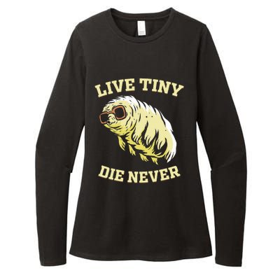 Tardigrade Live Tiny Die Never Water Bear Microbiology Womens CVC Long Sleeve Shirt