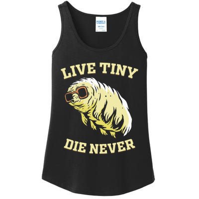 Tardigrade Live Tiny Die Never Water Bear Microbiology Ladies Essential Tank