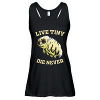 Tardigrade Live Tiny Die Never Water Bear Microbiology Ladies Essential Flowy Tank