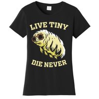 Tardigrade Live Tiny Die Never Water Bear Microbiology Women's T-Shirt