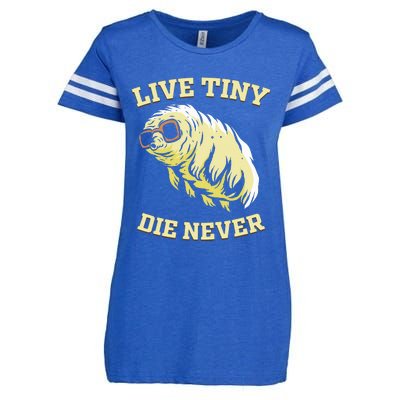 Tardigrade Live Tiny Die Never Water Bear Microbiology Enza Ladies Jersey Football T-Shirt