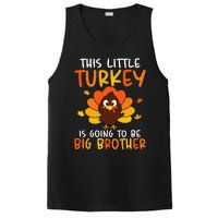 This Little Turkey Is Going To Be A Big Brother Thanksgiving PosiCharge Competitor Tank