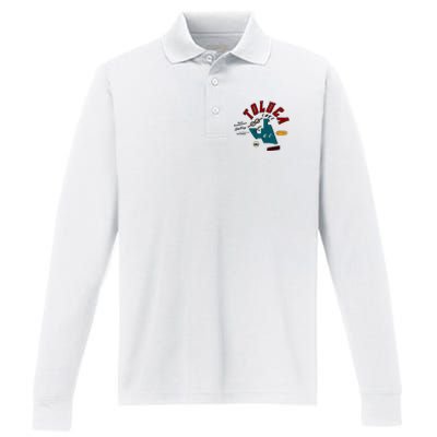 Toluca Lake Performance Long Sleeve Polo