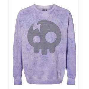 The Living Tombstone – Motion Blur Skull Colorblast Crewneck Sweatshirt