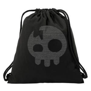 The Living Tombstone – Motion Blur Skull Drawstring Bag