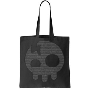 The Living Tombstone – Motion Blur Skull Tote Bag