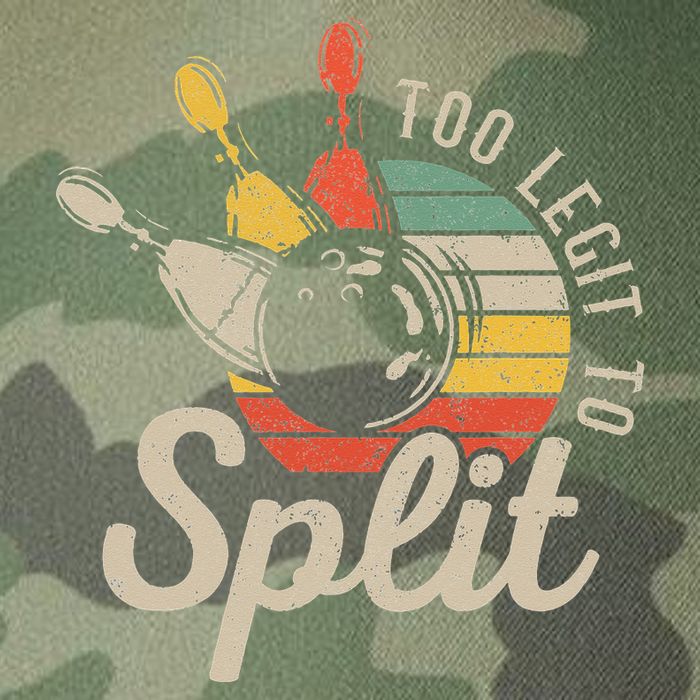 Too Legit To Split Retro Bowling Funny Bowler Bowling Team Legacy Tie Dye Trucker Hat