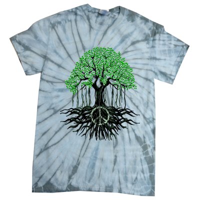 Tree Lovers Tree Of Life Peace Kindness Tie-Dye T-Shirt