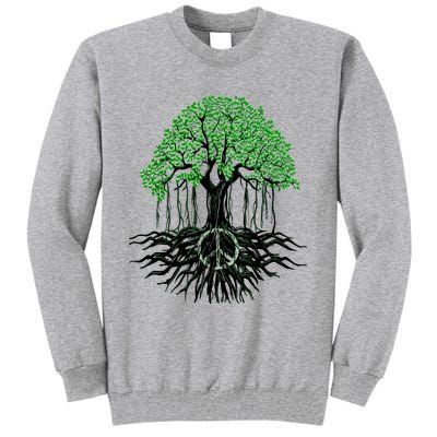 Tree Lovers Tree Of Life Peace Kindness Tall Sweatshirt