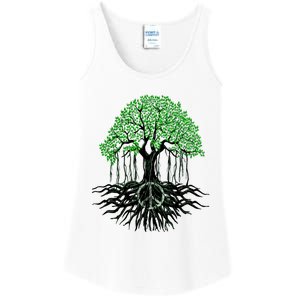 Tree Lovers Tree Of Life Peace Kindness Ladies Essential Tank