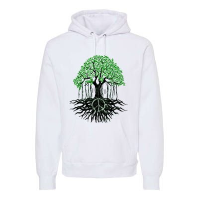 Tree Lovers Tree Of Life Peace Kindness Premium Hoodie