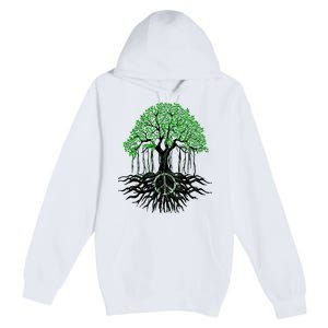 Tree Lovers Tree Of Life Peace Kindness Premium Pullover Hoodie