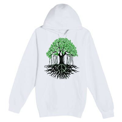 Tree Lovers Tree Of Life Peace Kindness Premium Pullover Hoodie