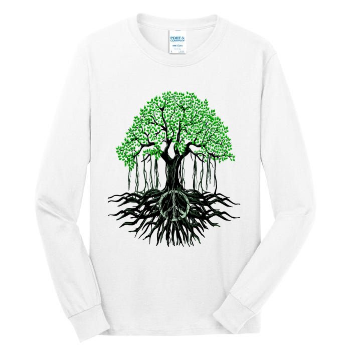 Tree Lovers Tree Of Life Peace Kindness Tall Long Sleeve T-Shirt