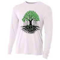 Tree Lovers Tree Of Life Peace Kindness Cooling Performance Long Sleeve Crew