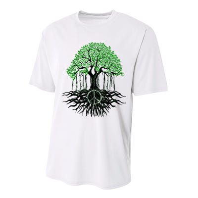 Tree Lovers Tree Of Life Peace Kindness Performance Sprint T-Shirt