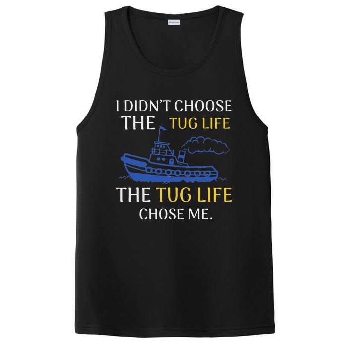 Tug Life Tugboat Funny Boating Quote PosiCharge Competitor Tank