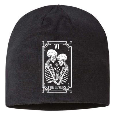 The Lovers Tarot Card Sustainable Beanie