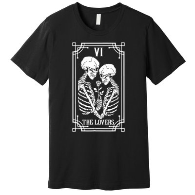 The Lovers Tarot Card Premium T-Shirt