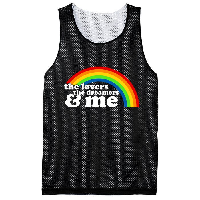 The Lovers The Dreamers And Me Mesh Reversible Basketball Jersey Tank