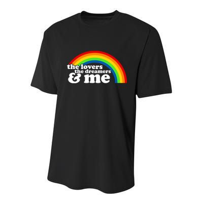 The Lovers The Dreamers And Me Youth Performance Sprint T-Shirt