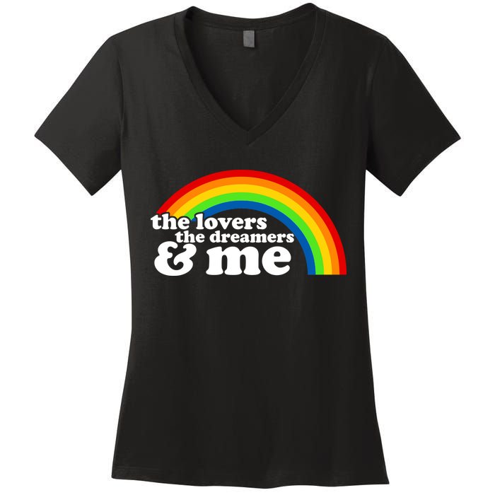 The Lovers The Dreamers And Me Women's V-Neck T-Shirt