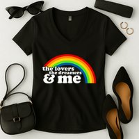 The Lovers The Dreamers And Me Women's V-Neck T-Shirt