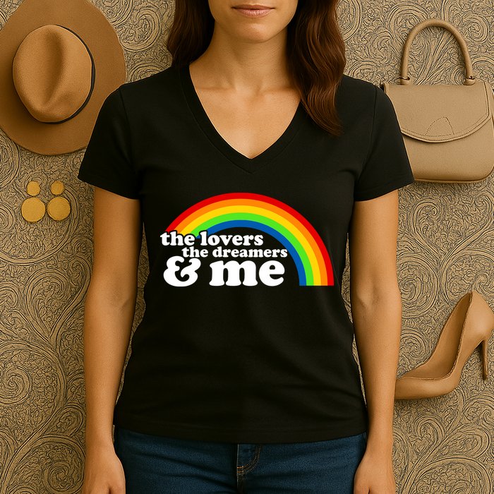 The Lovers The Dreamers And Me Women's V-Neck T-Shirt